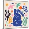 Flat Design Matisse Style Best Vector Illustration-Nadezhda Ivanova-Mounted Photographic Print