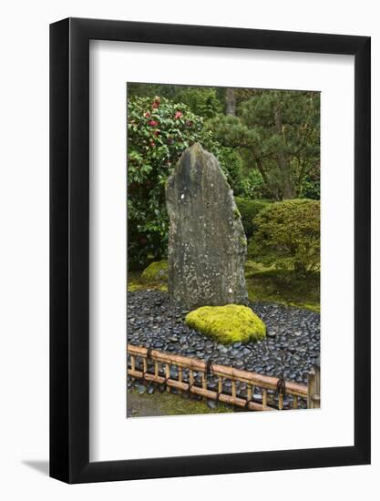 Flat Garden, Portland Japanese Garden, Portland, Oregon-Michel Hersen-Framed Photographic Print