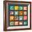 Flat Icons Set for Web and Mobile Applications-ekler-Framed Art Print