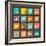 Flat Icons Set for Web and Mobile Applications-ekler-Framed Art Print