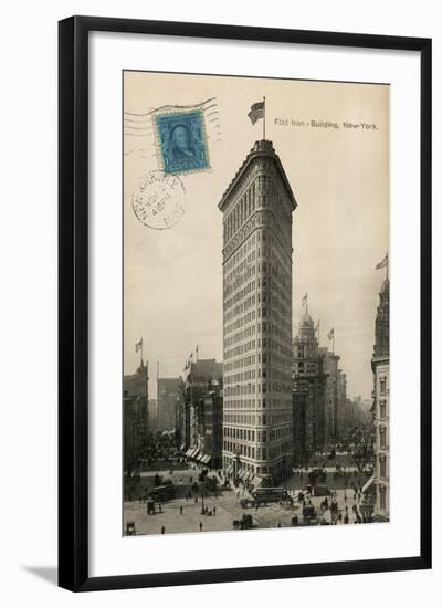 Flat Iron 1909-Hugo Wild-Framed Art Print