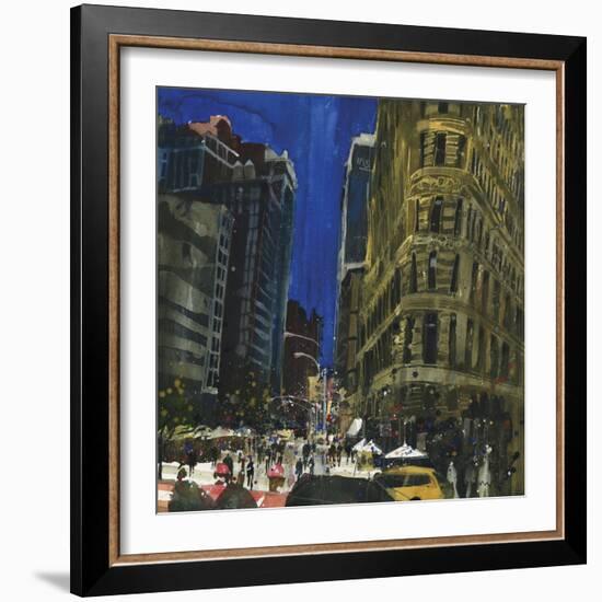 Flat Iron Building, New York-Susan Brown-Framed Giclee Print