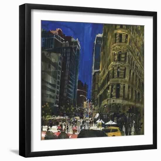 Flat Iron Building, New York-Susan Brown-Framed Giclee Print