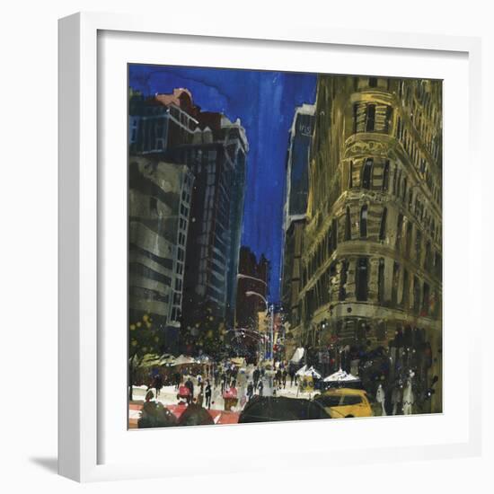 Flat Iron Building, New York-Susan Brown-Framed Giclee Print