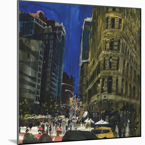 Flat Iron Building, New York-Susan Brown-Mounted Giclee Print