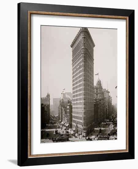 Flat-Iron I.E. Flatiron Building, New York, N.Y.-null-Framed Photo