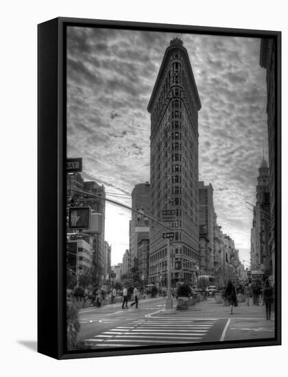 Flat Iron-Chris Bliss-Framed Premier Image Canvas