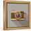 Flat Long Shadow Retro Camera Icon-YasnaTen-Framed Stretched Canvas