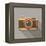 Flat Long Shadow Retro Camera Icon-YasnaTen-Framed Stretched Canvas