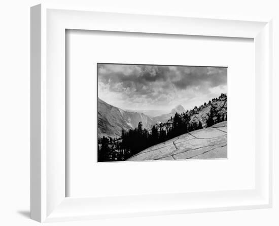 Flat Rocks, Yosemite National Park, California-null-Framed Art Print