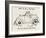 Flat Tyre-William Heath Robinson-Framed Art Print