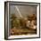 Flatford Lock and Mill (Oil)-John Constable-Framed Giclee Print