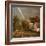 Flatford Lock and Mill (Oil)-John Constable-Framed Giclee Print