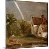 Flatford Lock and Mill (Oil)-John Constable-Mounted Giclee Print