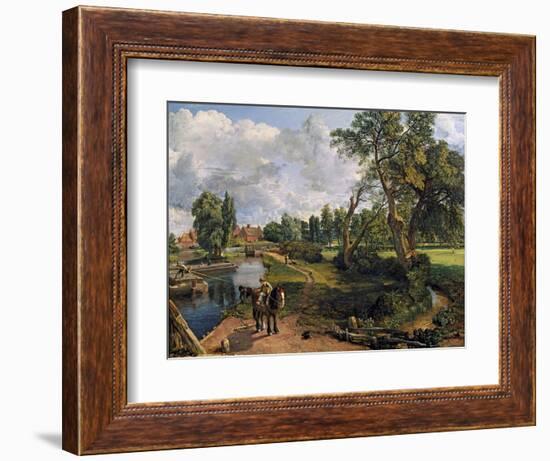 Flatford Mill ('Scene on a Navigable River')-John Constable-Framed Giclee Print