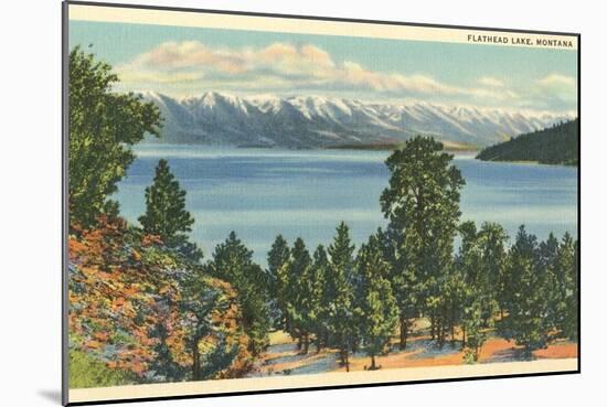 Flathead Lake, Montana-null-Mounted Art Print