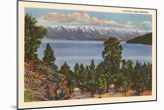 Flathead Lake, Montana-null-Mounted Art Print
