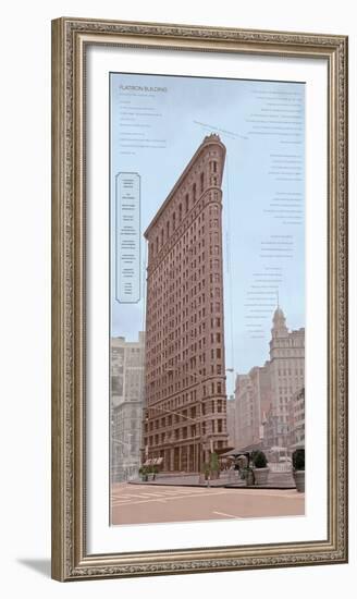 Flatiron Architecture-Phil Maier-Framed Art Print