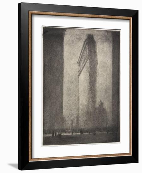 Flatiron Building, 1908-Joseph Pennell-Framed Giclee Print