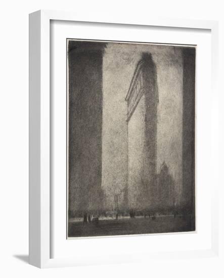 Flatiron Building, 1908-Joseph Pennell-Framed Giclee Print