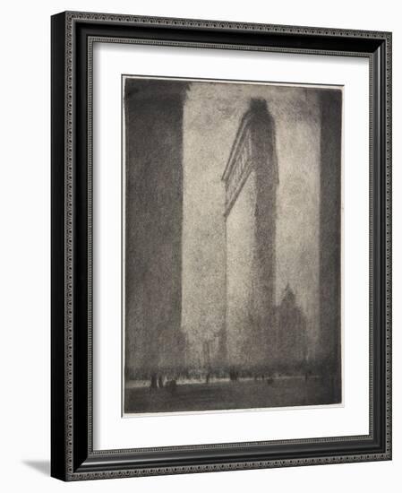 Flatiron Building, 1908-Joseph Pennell-Framed Giclee Print