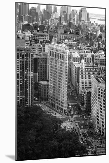 Flatiron Building Aerial-null-Mounted Photo