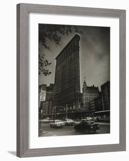 Flatiron Building At Broadway-Ralph Uicker-Framed Art Print