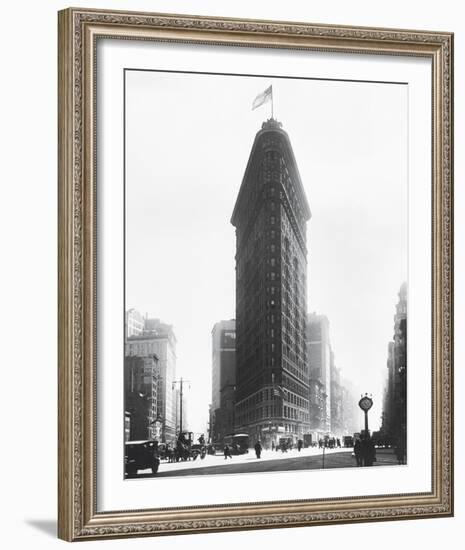Flatiron Building - Detail-The Chelsea Collection-Framed Giclee Print