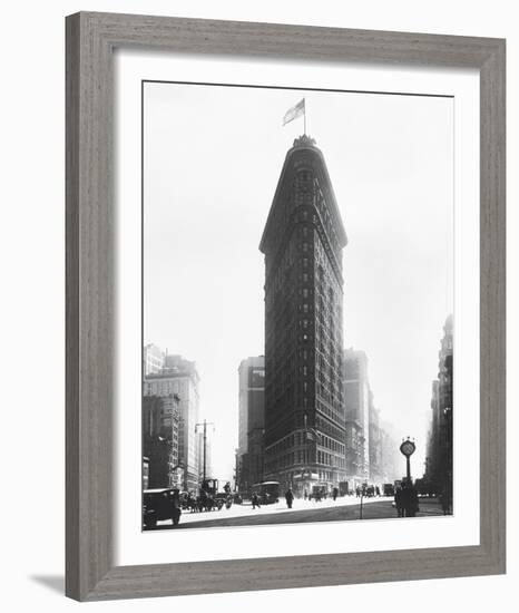 Flatiron Building - Detail-The Chelsea Collection-Framed Giclee Print