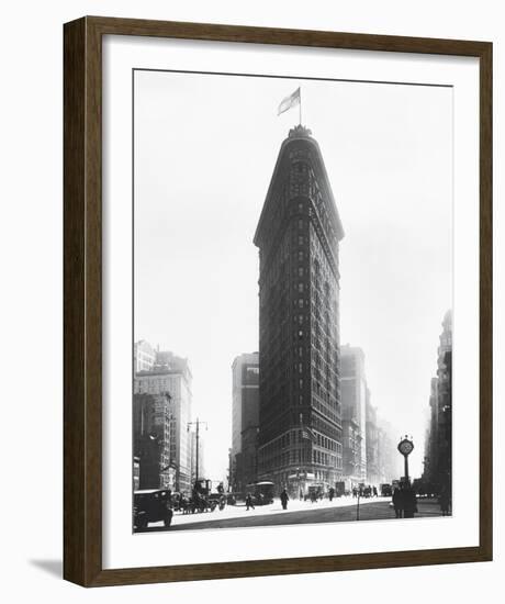 Flatiron Building - Detail-The Chelsea Collection-Framed Giclee Print