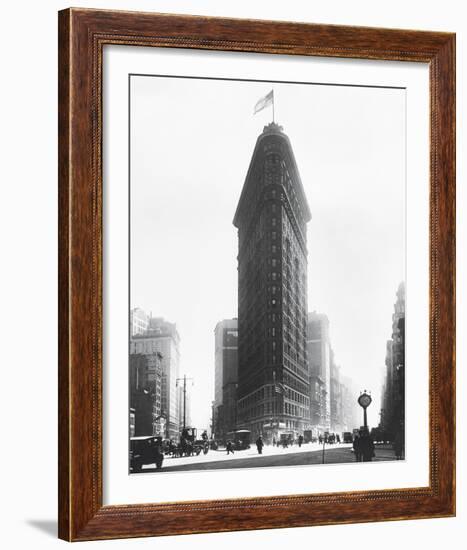 Flatiron Building - Detail-The Chelsea Collection-Framed Giclee Print