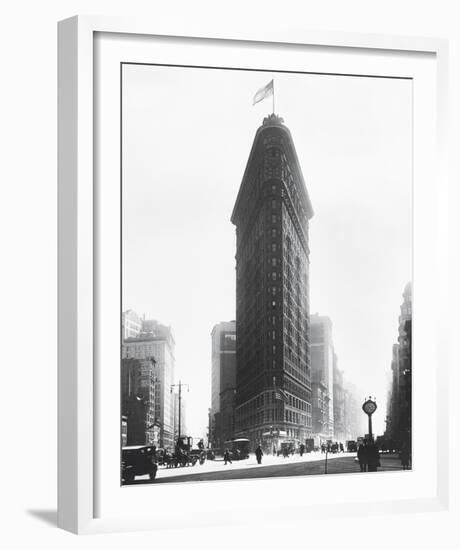 Flatiron Building - Detail-The Chelsea Collection-Framed Giclee Print