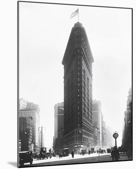 Flatiron Building - Detail-The Chelsea Collection-Mounted Giclee Print
