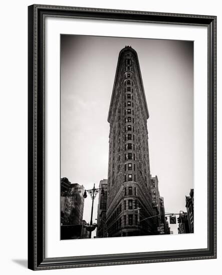 Flatiron Building Facade-Philippe Hugonnard-Framed Photographic Print