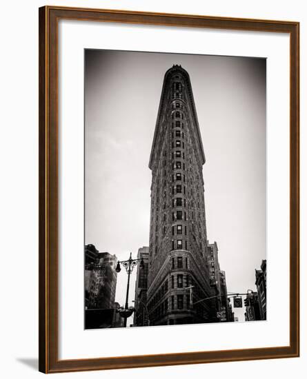 Flatiron Building Facade-Philippe Hugonnard-Framed Photographic Print