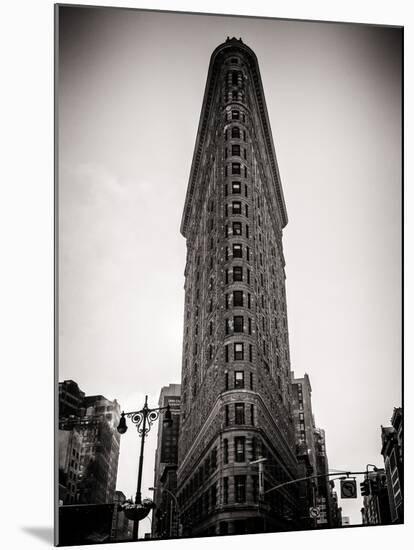 Flatiron Building Facade-Philippe Hugonnard-Mounted Photographic Print