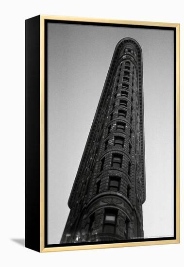 Flatiron Building From Below NYC-null-Framed Stretched Canvas