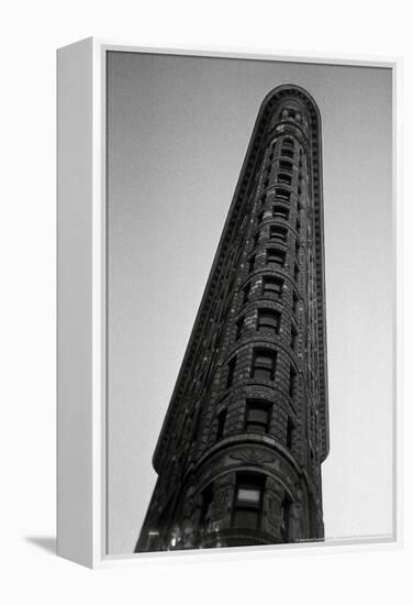 Flatiron Building From Below NYC-null-Framed Stretched Canvas