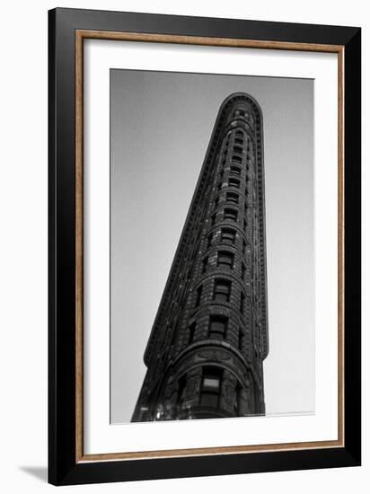 Flatiron Building From Below NYC-null-Framed Photo