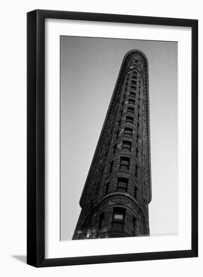 Flatiron Building From Below NYC-null-Framed Photo