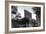 Flatiron Building in NYC Through Reflection in Fountain in Madison Sq. Park-null-Framed Photo