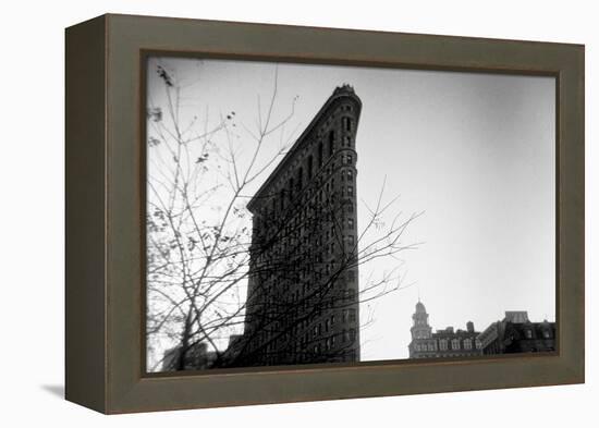 Flatiron Building New York City-null-Framed Stretched Canvas