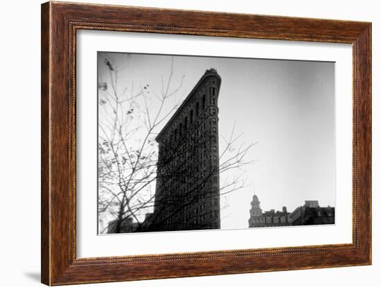 Flatiron Building New York City-null-Framed Photo