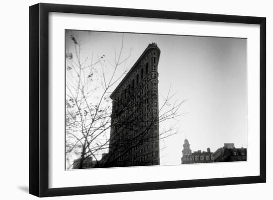 Flatiron Building New York City-null-Framed Photo