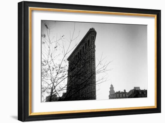 Flatiron Building New York City-null-Framed Photo