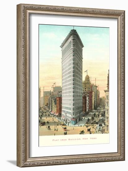 Flatiron Building, New York City-null-Framed Art Print