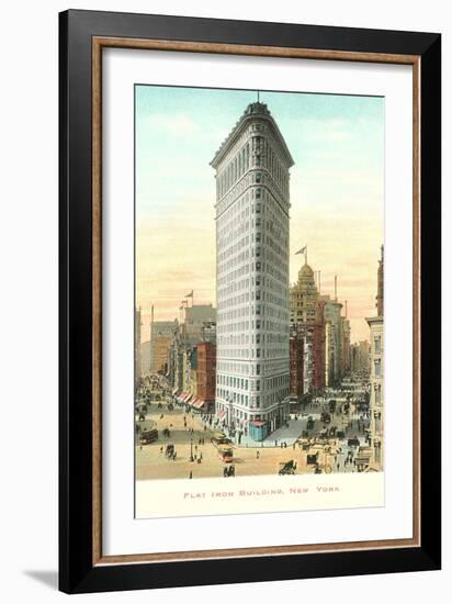 Flatiron Building, New York City-null-Framed Art Print