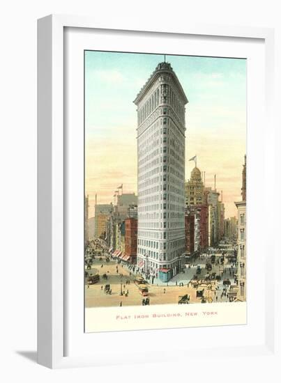 Flatiron Building, New York City-null-Framed Art Print