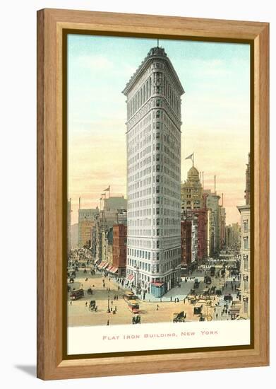 Flatiron Building, New York City-null-Framed Stretched Canvas