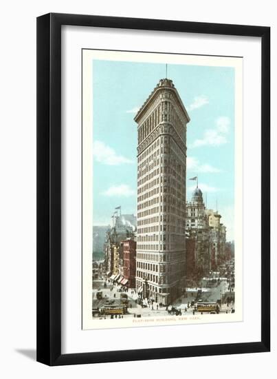 Flatiron Building, New York City-null-Framed Art Print